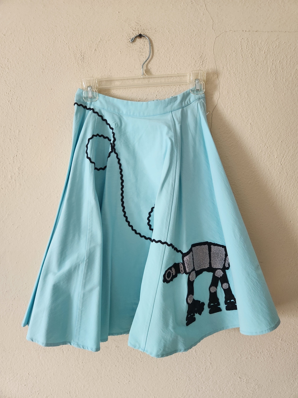 Star Wars Poodle Skirt AT Walker XS Disney, Her Universe, Baby Blue